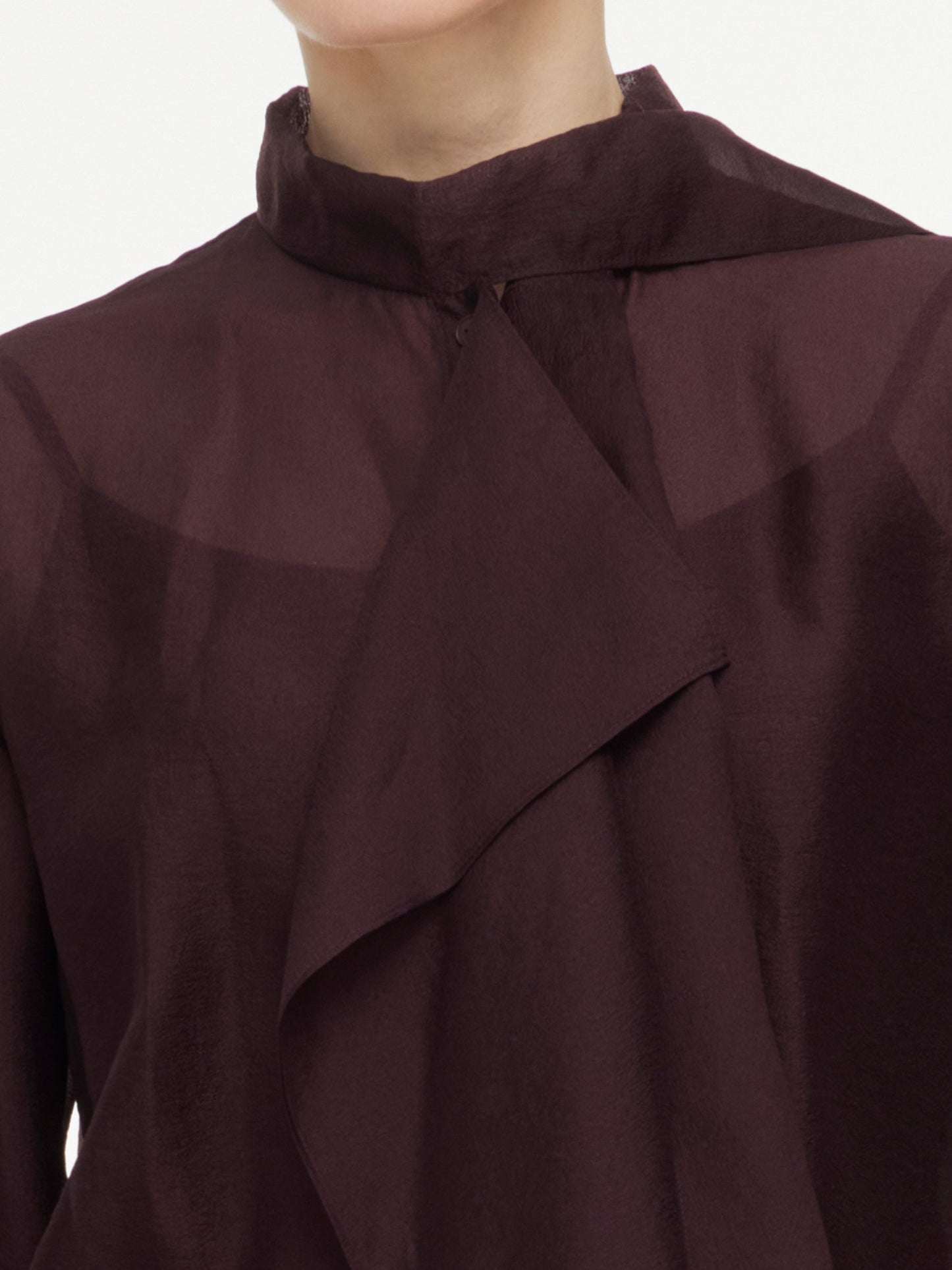 [Preview] Tie Front Women Shirt With Camisole