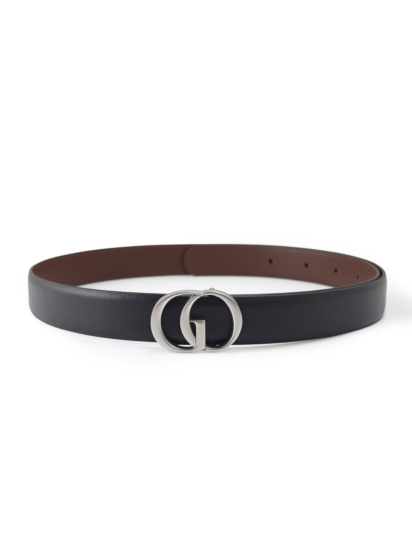 GO Letter Women Leather Belt Size Medium