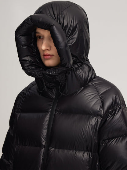Waterproof And Windproof Unisex Hooded Goose Down Jacket