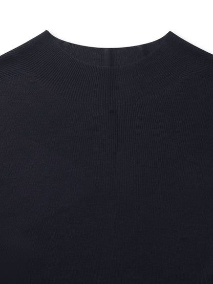 Cashmere Mulberry Silk Tencel Blend Women Knit Top