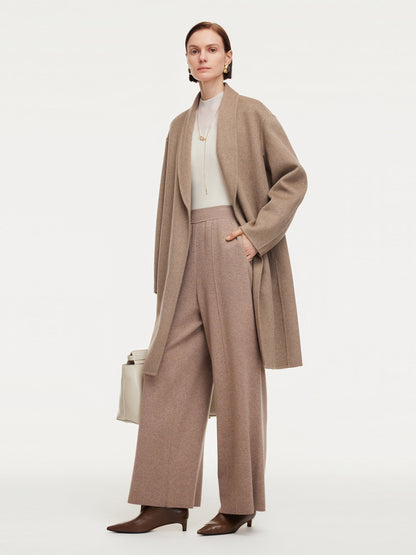 100% Cashmere Double-Faced Women Coat