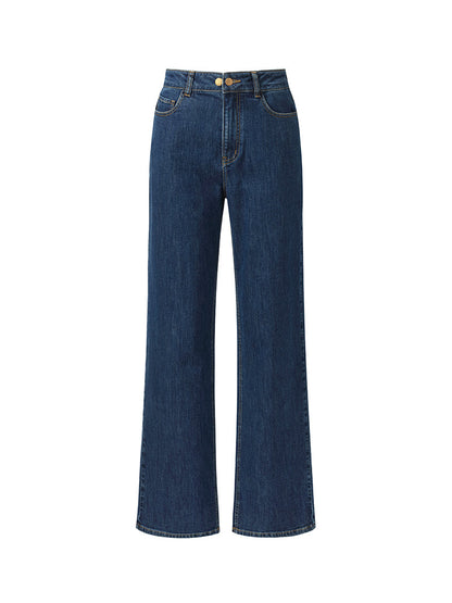 Denim Adjustable Waist Women Jeans